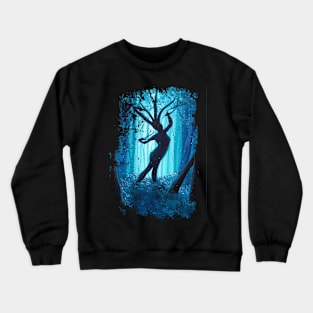 Lady of the Woods Distressed Crewneck Sweatshirt